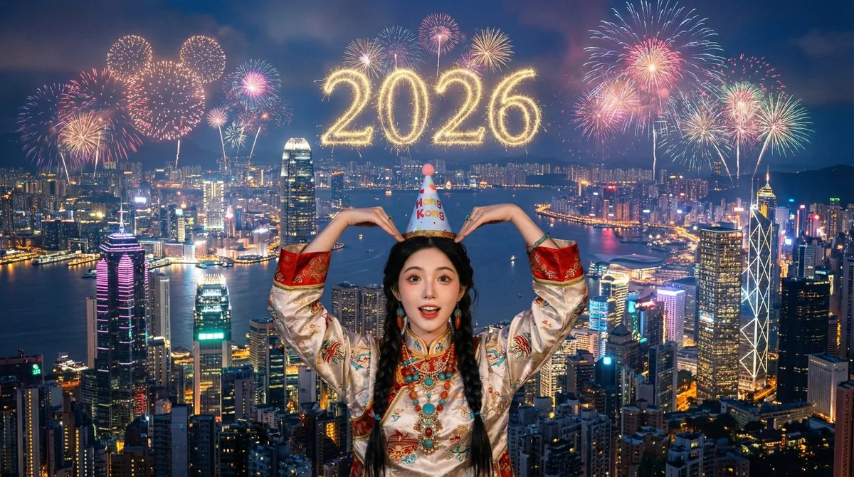 香港ヴィクトリアハーバー花火大会