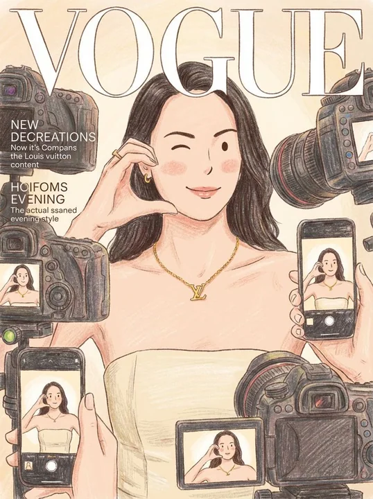 The magazine features children's artwork.