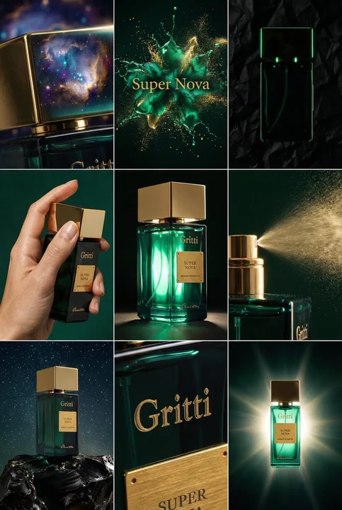 Emerald Star Supernova Perfume Campaign