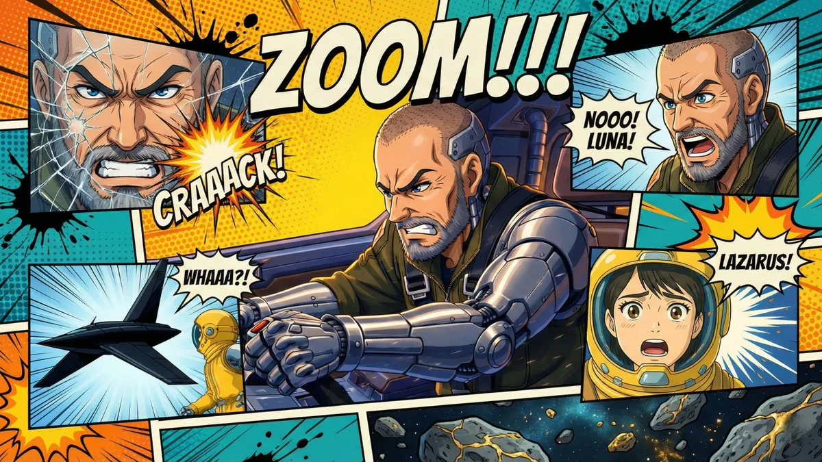 Interstellar Miner: Desperate Speed Poster