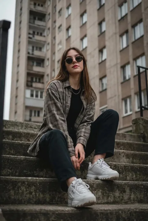 Laid-back charm of cement steps