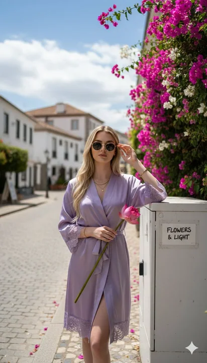 Purple Romance on European Streets