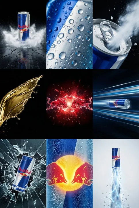 Red Bull X: Визуальный шторм, прорывающий границы