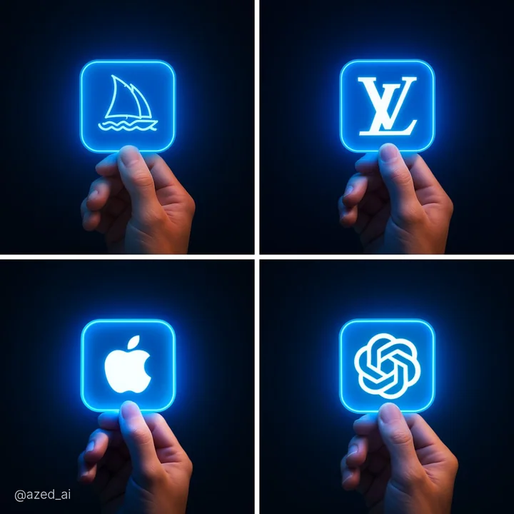 Icône lumineuse