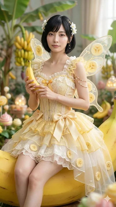 L'instant spectaculaire de la fée banane frappant un zombie
