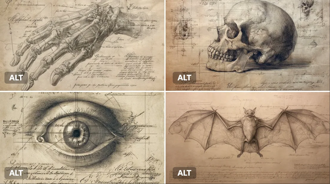 Anatomical studies of the Renaissance period