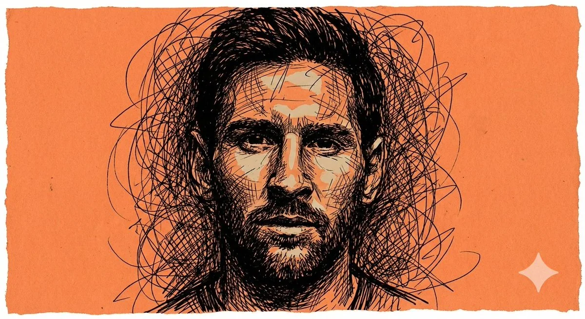 Original Wild Ink Face Poster