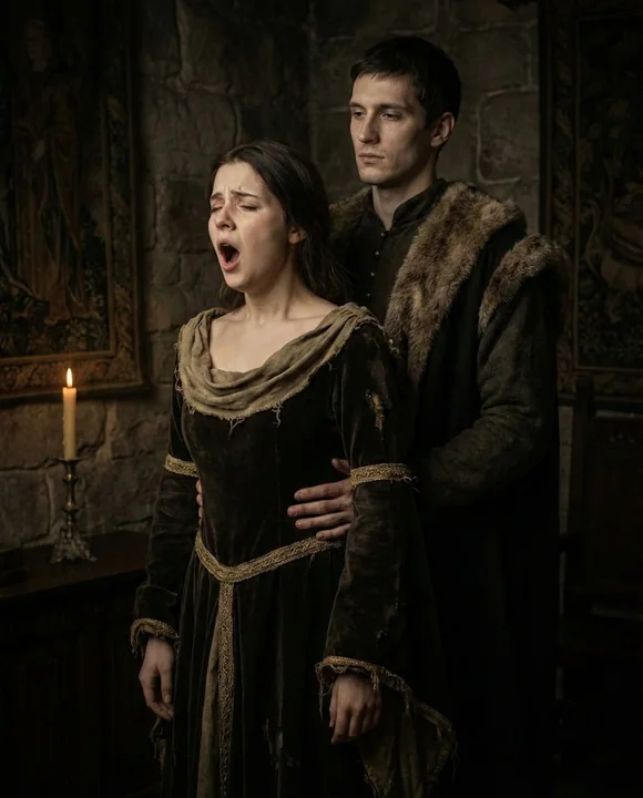 Broken Beauty of the Middle Ages and Cold Gaze
