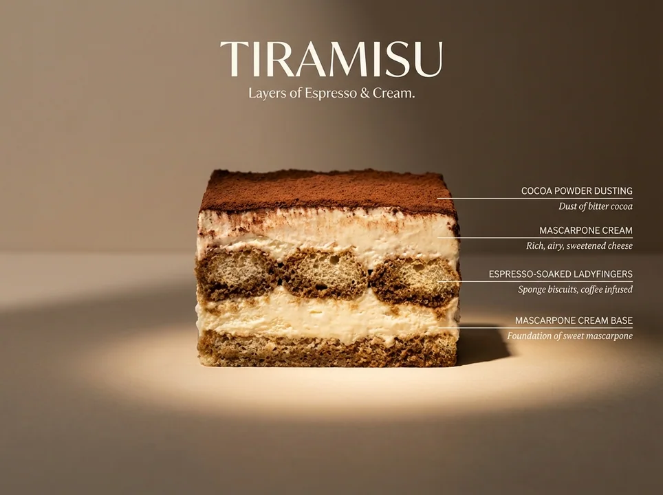 Геологический разрез Тирамису
