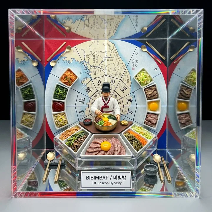 Asian Delicacies in a Crystal Kaleidoscope