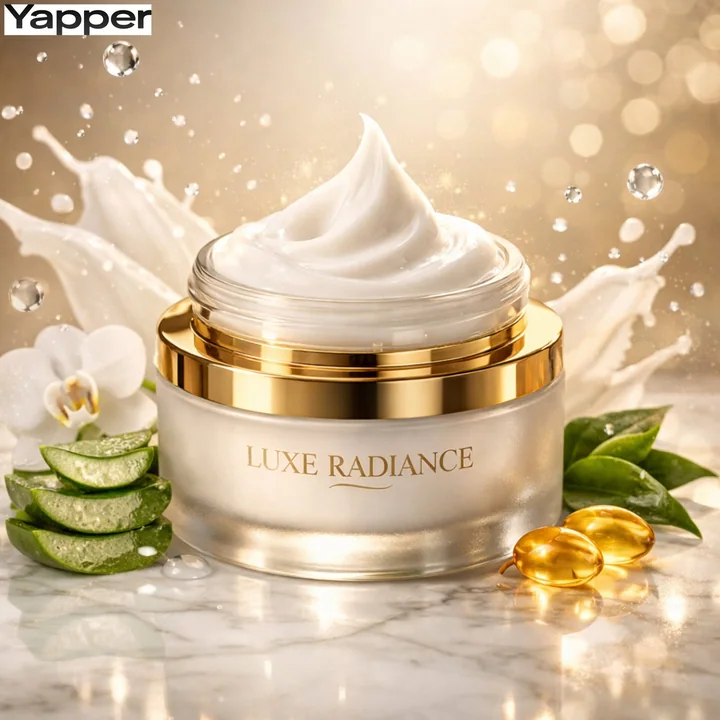 Crème奢华面霜, spirale de luxe, campagne publicitaire haute couture