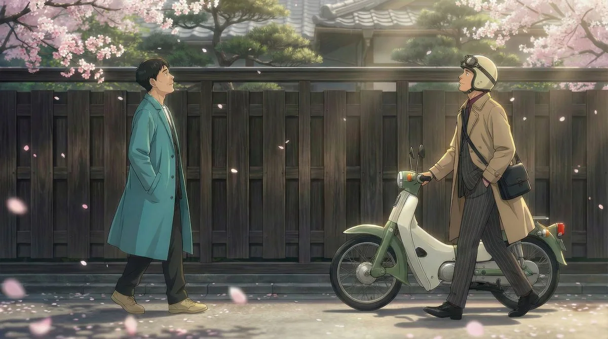 Shibuya Udagawa-chō Haru no Double Character Illustration