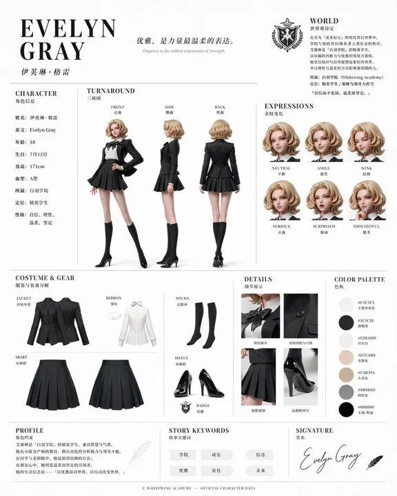 公式ロールプレイ設定資料カード