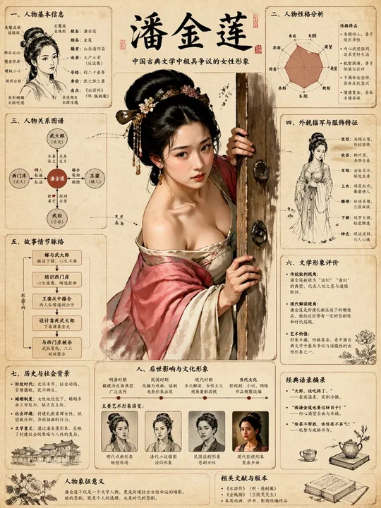 绘制《金瓶梅》知识图谱
