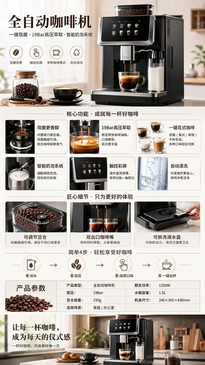 フルオートコーヒーマシン製品紹介
