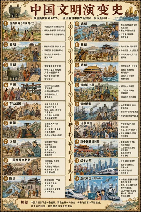中国文明演变史长卷