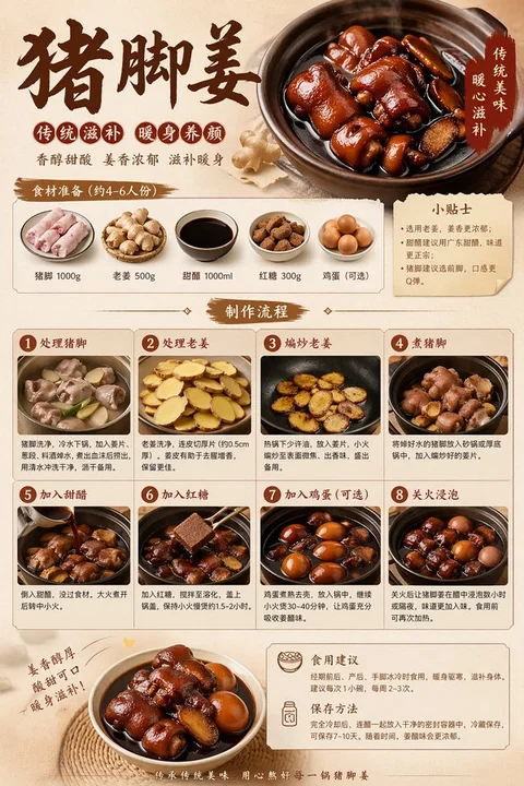 绝美佳肴制作创意海报