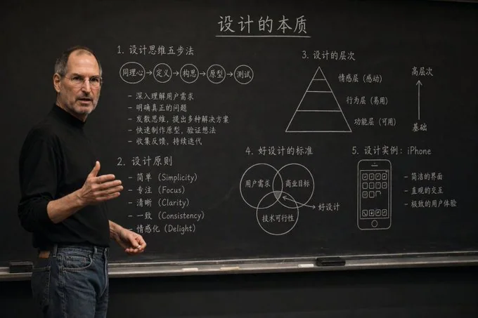 リアルな大学教室での黒板を使った授業の実況映像