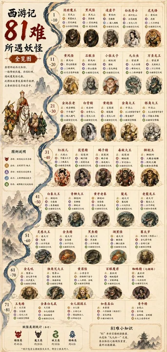 西遊八十一難妖怪図鑑
