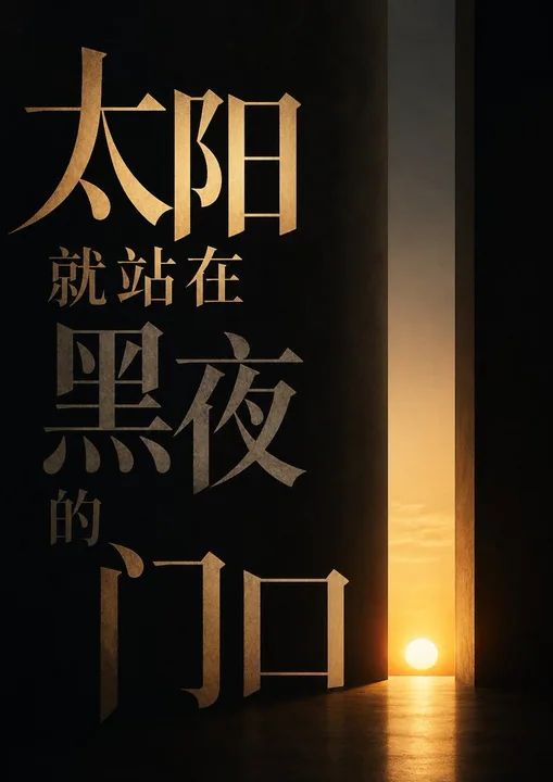 Affiche minimaliste de Takahashi en noir et blanc avec des ombres et des lumières