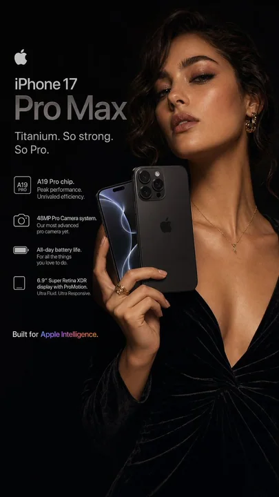 Dark Mood Emotion Style Mobile Phone Advertisement