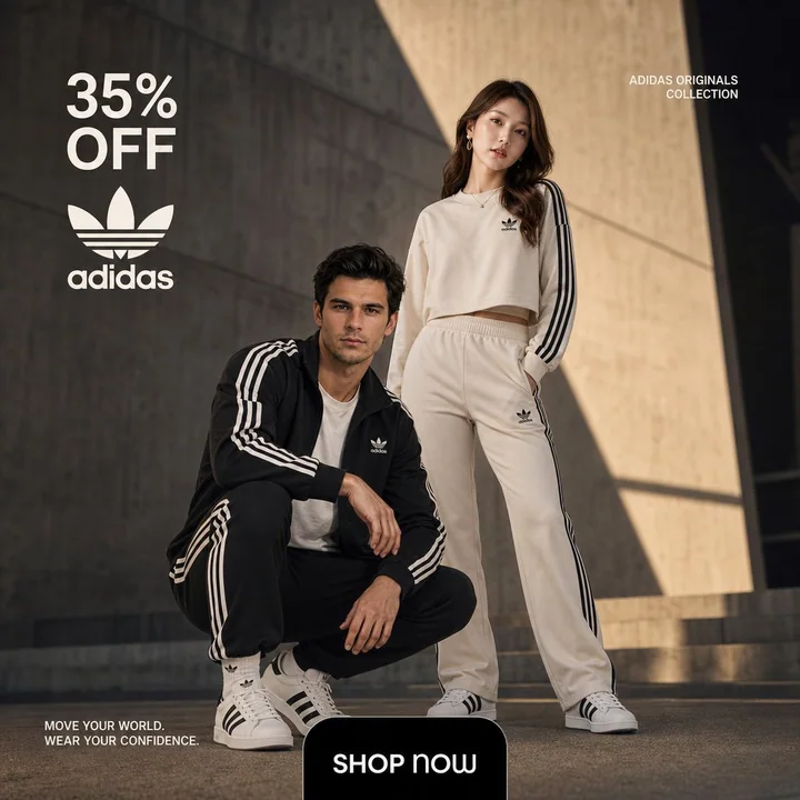 Adidas High-End Fashion Advertising Campaign