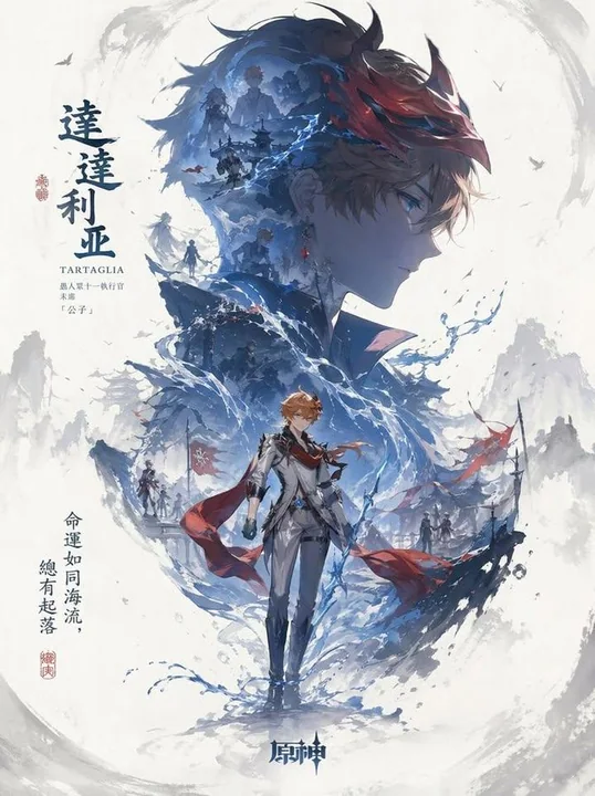 Role Layered Narrative Promotion Poster