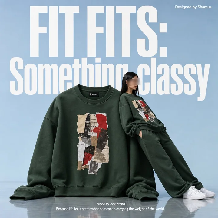 90s Style High-End Streetwear Poster