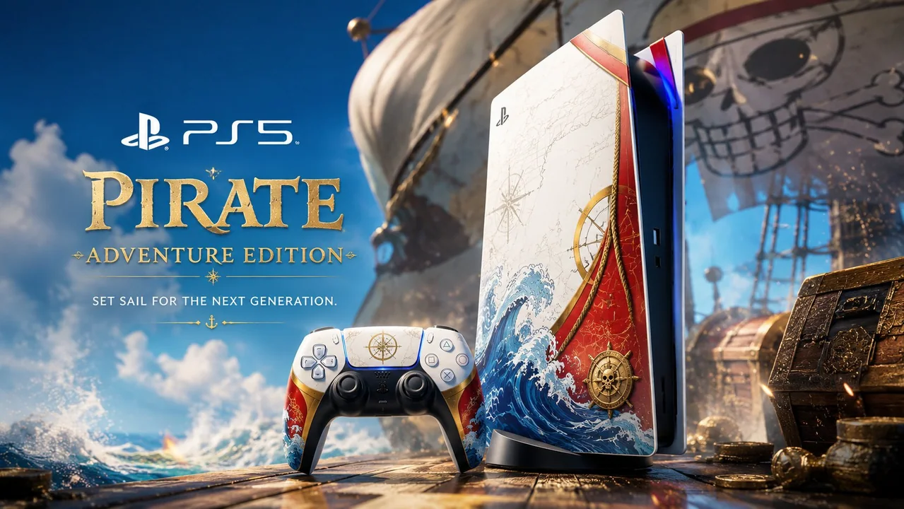 PS5 co-branded custom limited-edition cinematic advertising poster