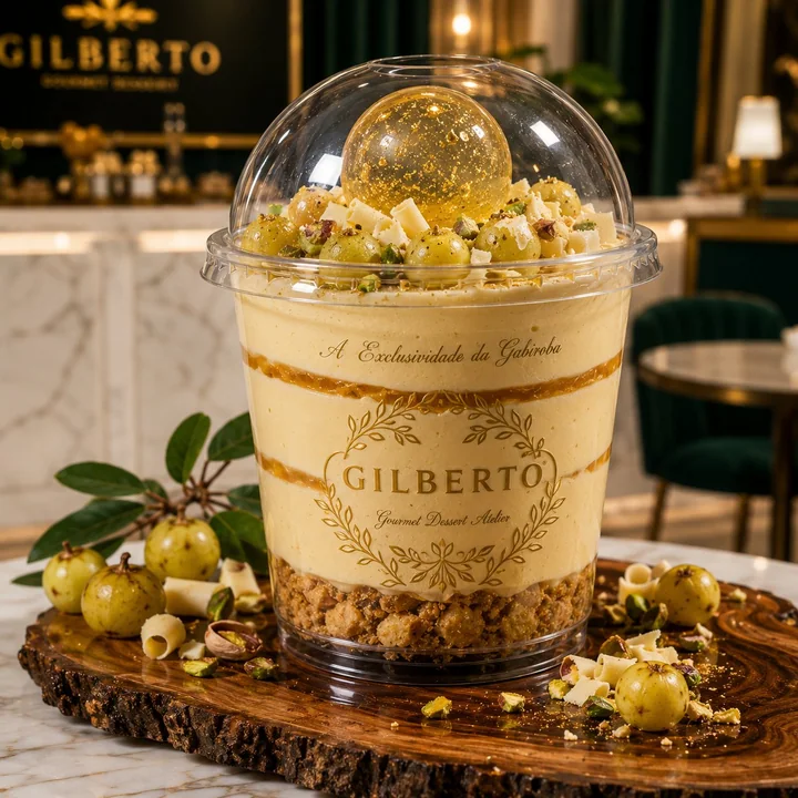 Luxury French Layered Dessert Advertising Photography