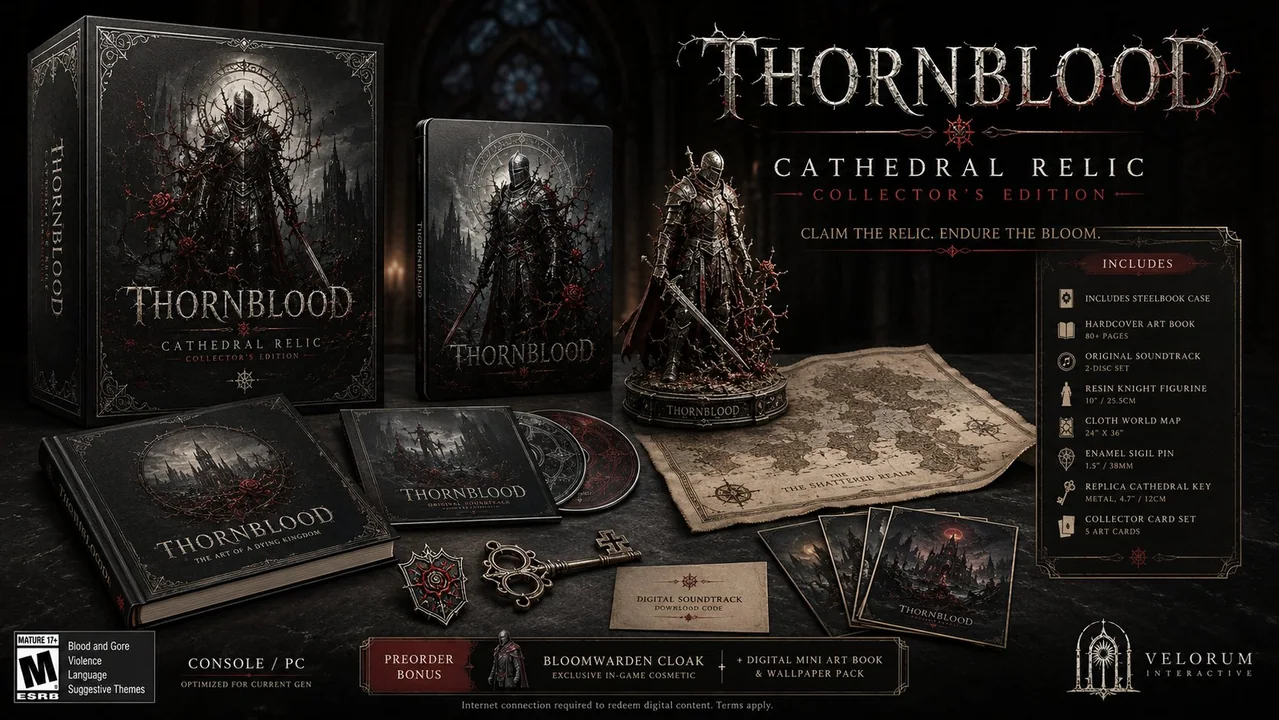 Virtual Game Collector's Edition Gift Box Visual Design