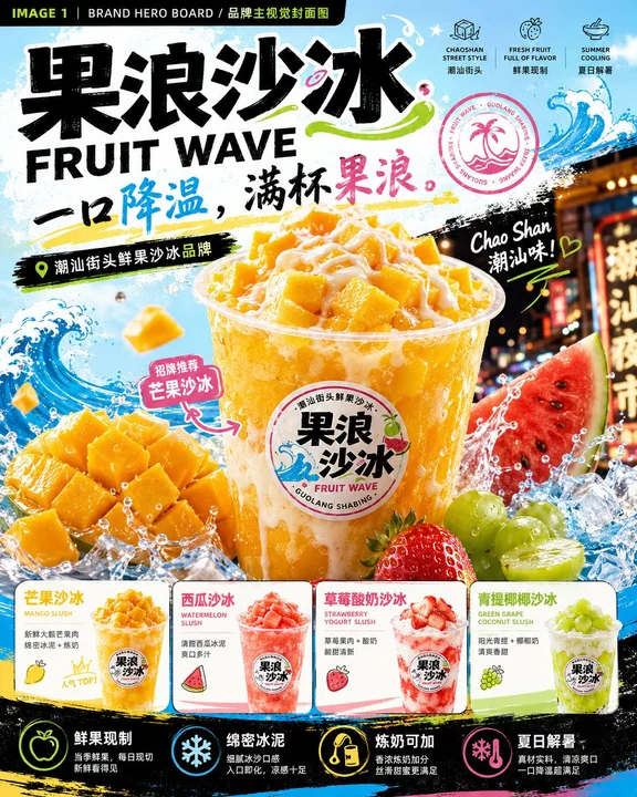 Guolang Shabing Brand Visual Proposal