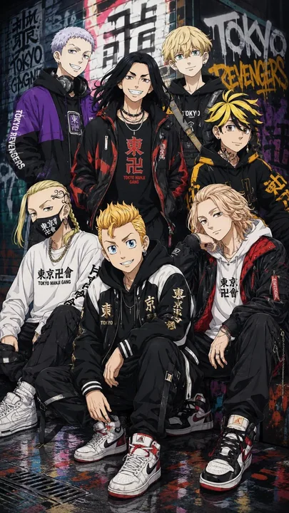 Grande compilation épique de personnages d’anime streetwear tendance