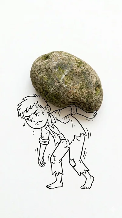 Photographie mêlant objets créatifs réels et dessins à main levée simples