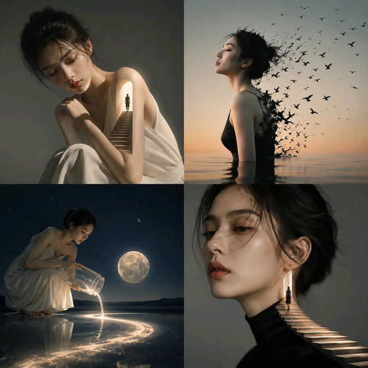 International award-level creative visual concept subject