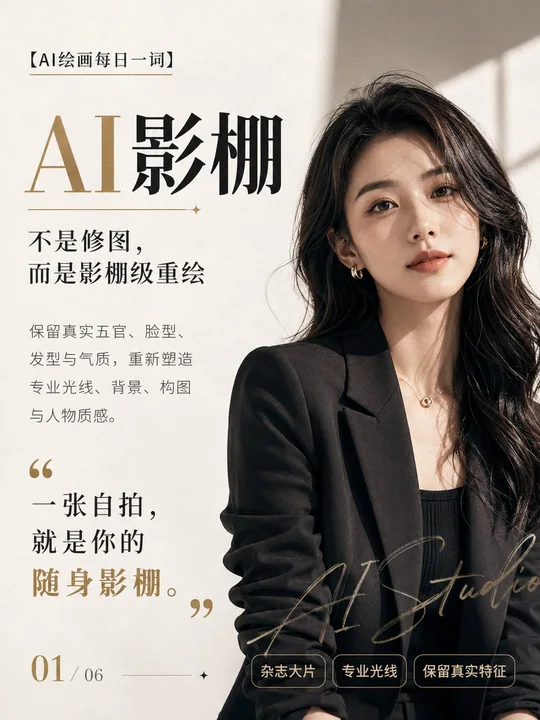 High fashion magazine style portrait shots