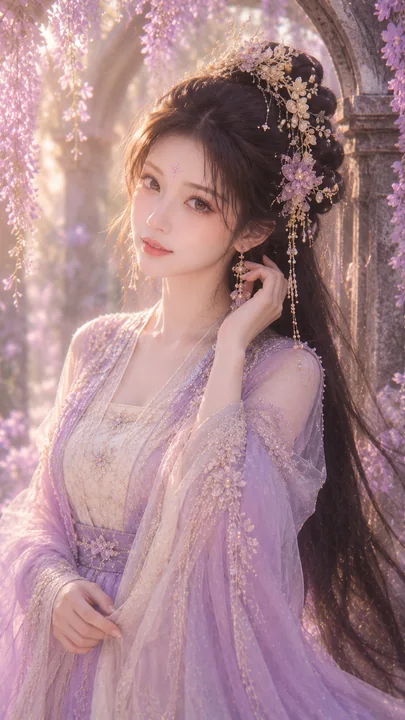 唐风幻想古装女性角色梦幻写真