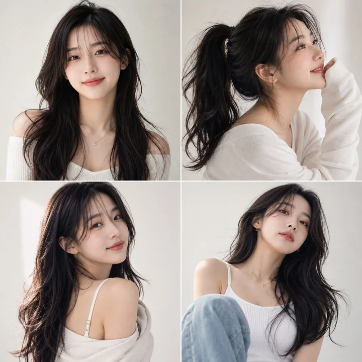 韩国清新唯美女性写真人像