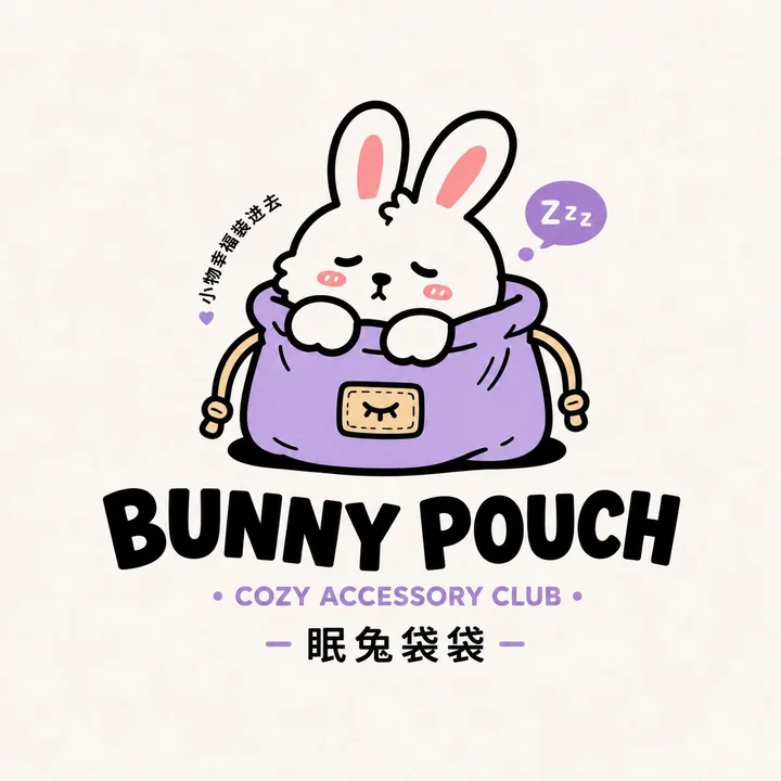 潮萌轻复古卡通吉祥物品牌Logo设计
