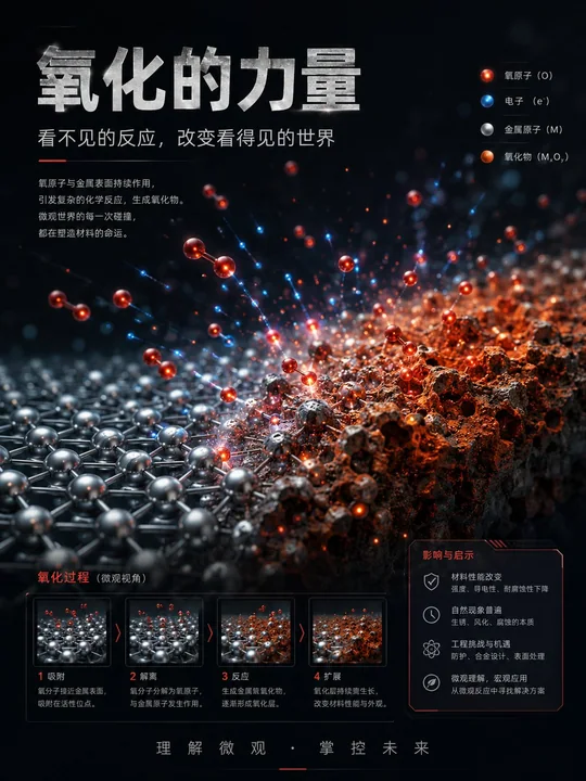 氧化的力量艺术展览海报