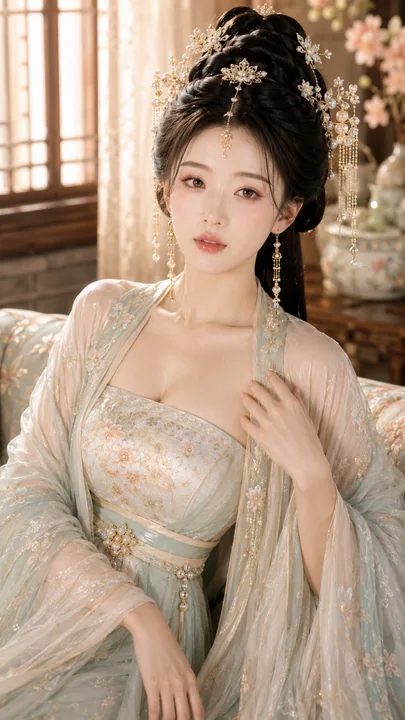 古风贵女高级水光写真