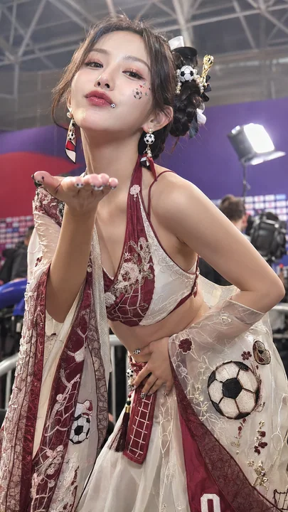 梦幻世界杯:古风足球宝贝赛后惊艳瞬间