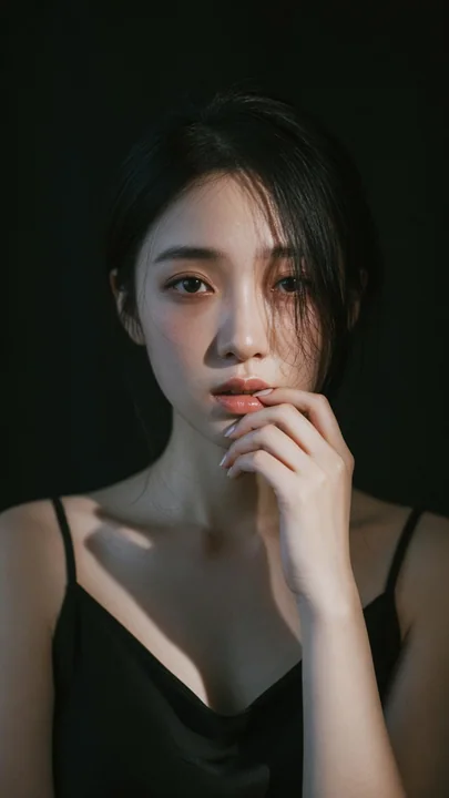 电影感胶片风中式女性情绪写真