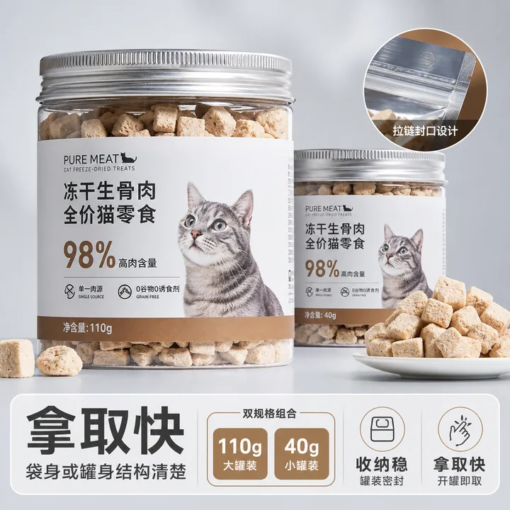 囤货节双规格高肉冻干搜索主图