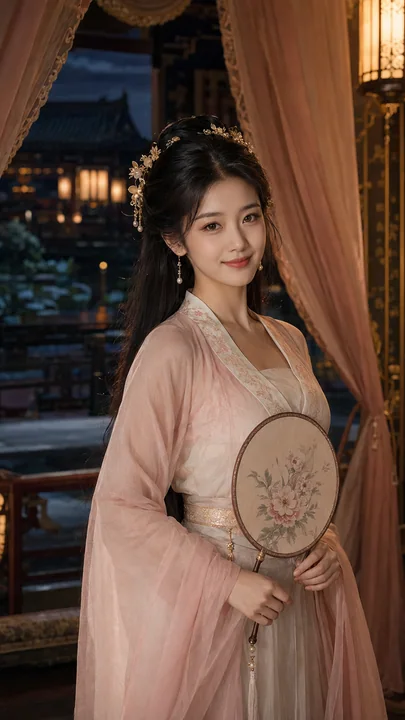 唐风幻想宴后贵女端庄优雅海报