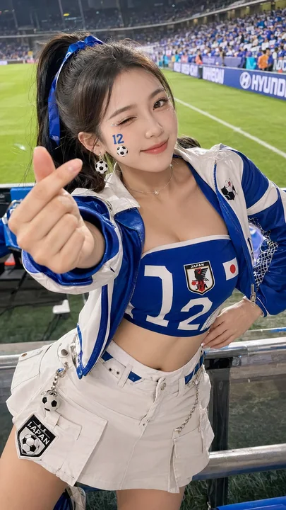 绿茵场上的甜辣诱惑:世界杯足球宝贝写真