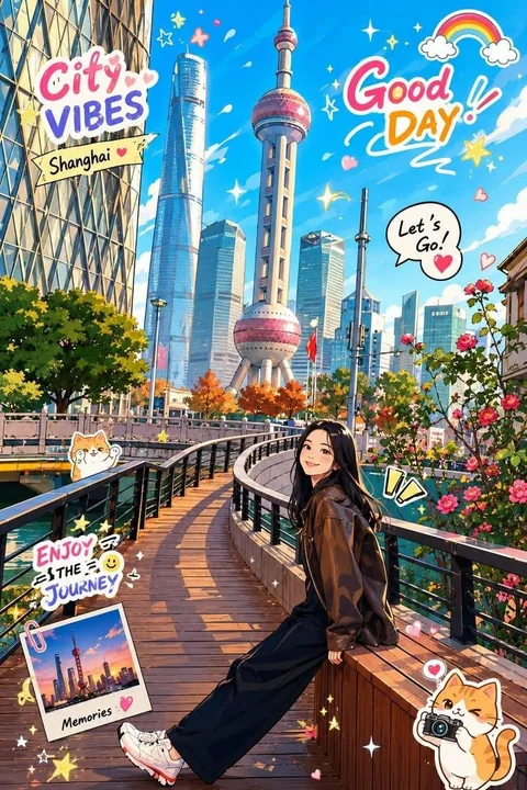 现代活力动漫风格人像转换