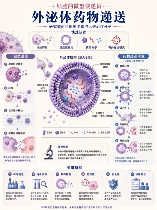 微观细胞包裹递送生物医学百科海报