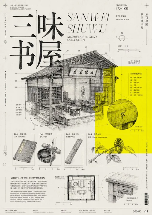 实验性科学档案刊物海报设计
