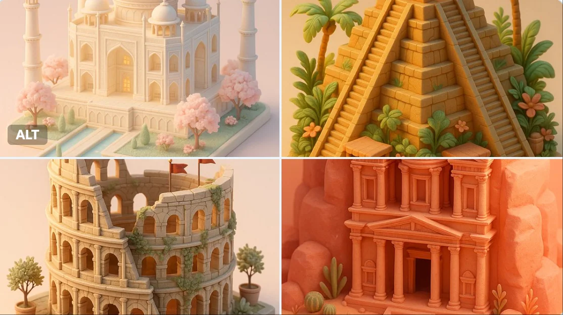 Классический миниатюрный стиль игрушек